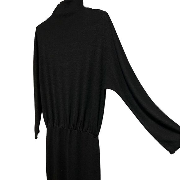 Aritzia Wilfred Free Mock Neck Knitted Long Sleeve Dress - Picture 3 of 6